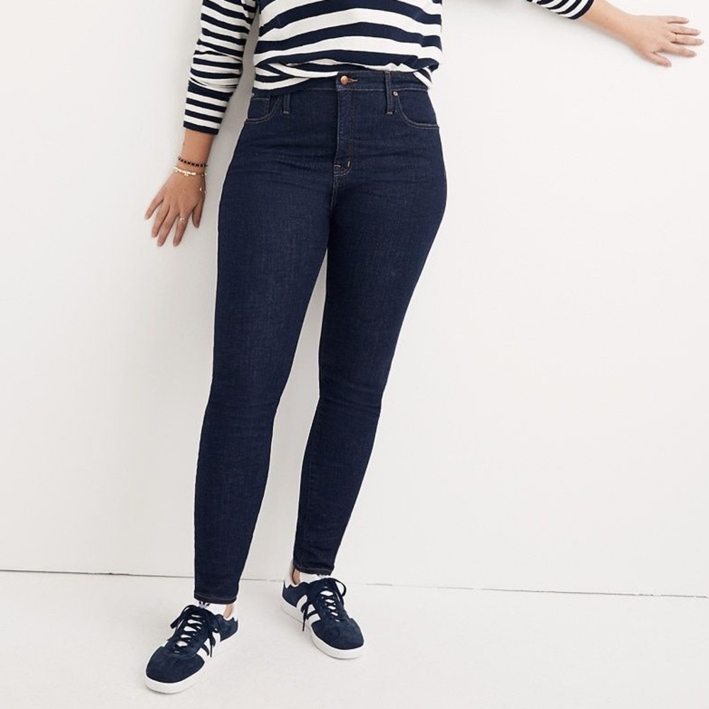 Madewell curvy high-rise skinny jeans